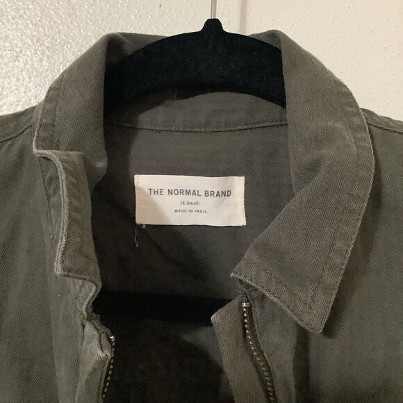 The Normal Brand Grunge Gorpcore Cotton Military Green Utility Jumpsuit XS - Picture 11 of 12